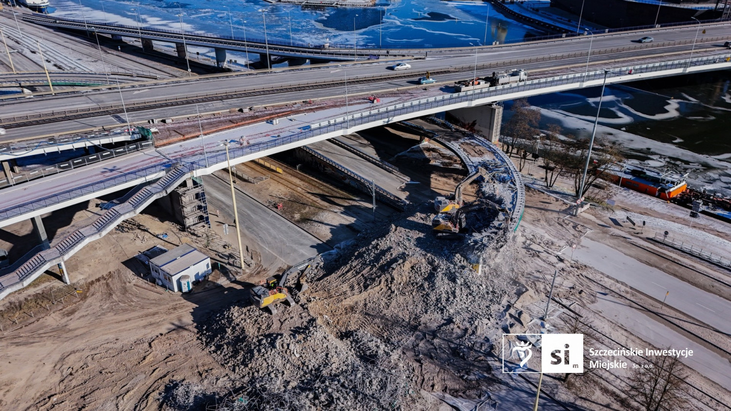 Jest zawiadomienie do prokuratury w sprawie wyburzonych łącznic Trasy Zamkowej