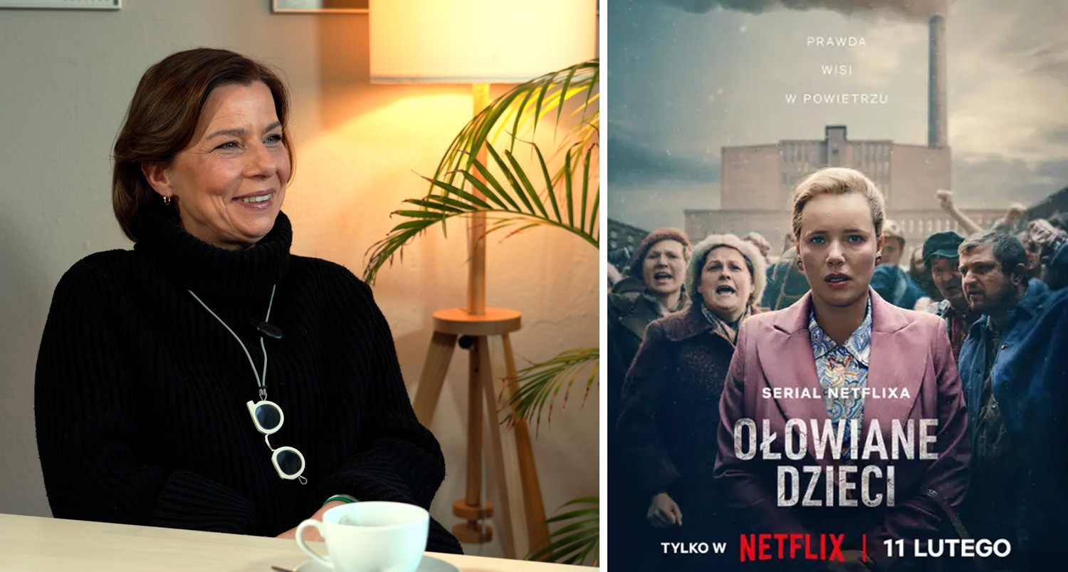 Agata Kulesza w “Ołowianych dzieciach”. Dziś premiera serialu ze Szczecinianką
