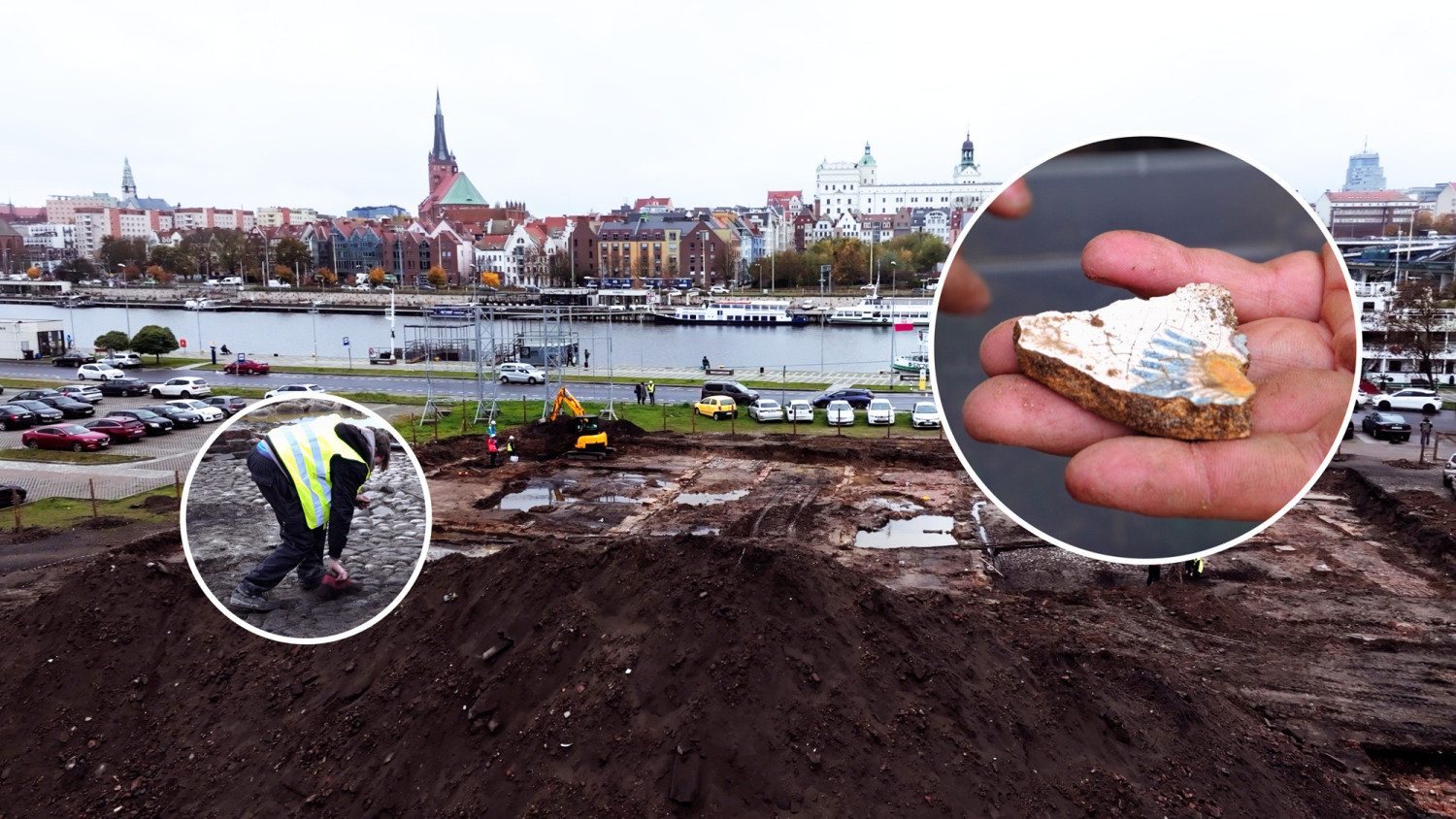 Archeolodzy odkrywają tajemnice Łasztowni. „Jesteśmy w najbardziej spektakularnym etapie prac”
