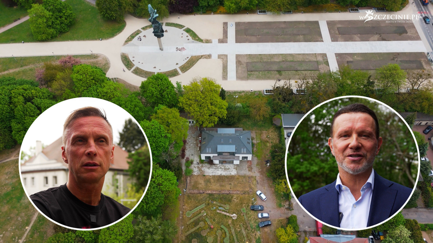 Dawni piłkarze Pogoni zaangażują się w projekt, który nada nowe życie terenowi po minigolfie w Parku Kasprowicza