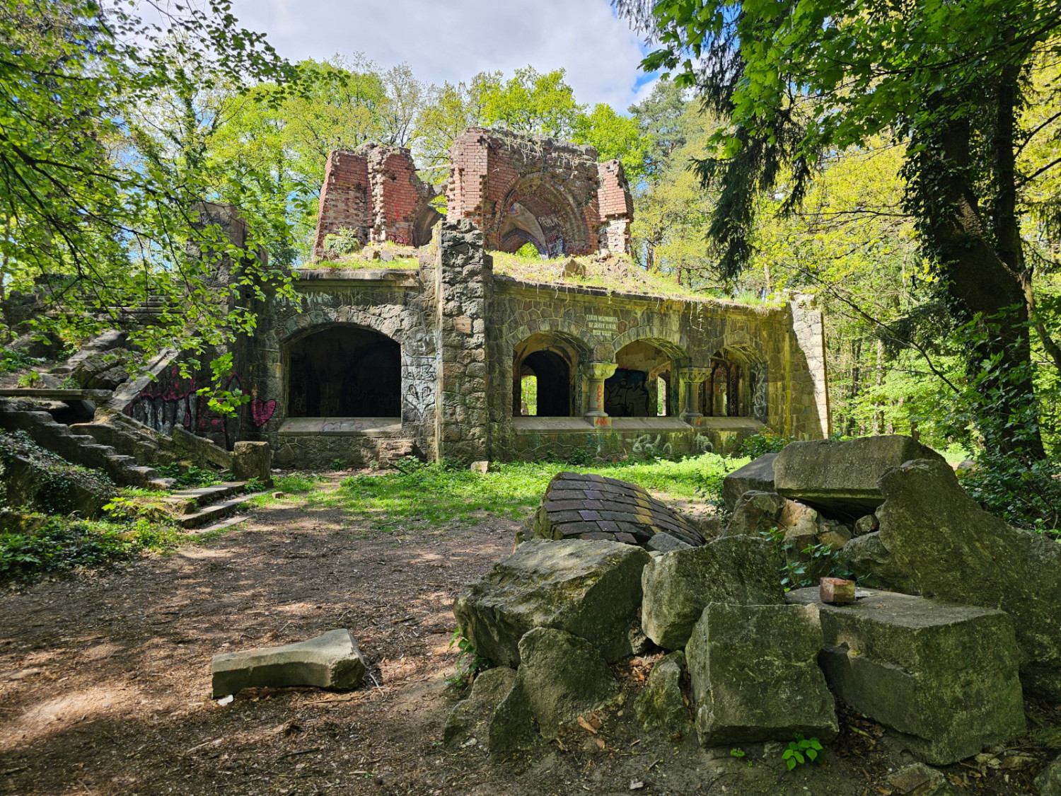 Patrząc na ruiny, będzie można zobaczyć jak Wieża Quistorpa prezentowała się w pełnej krasie - Szczecin