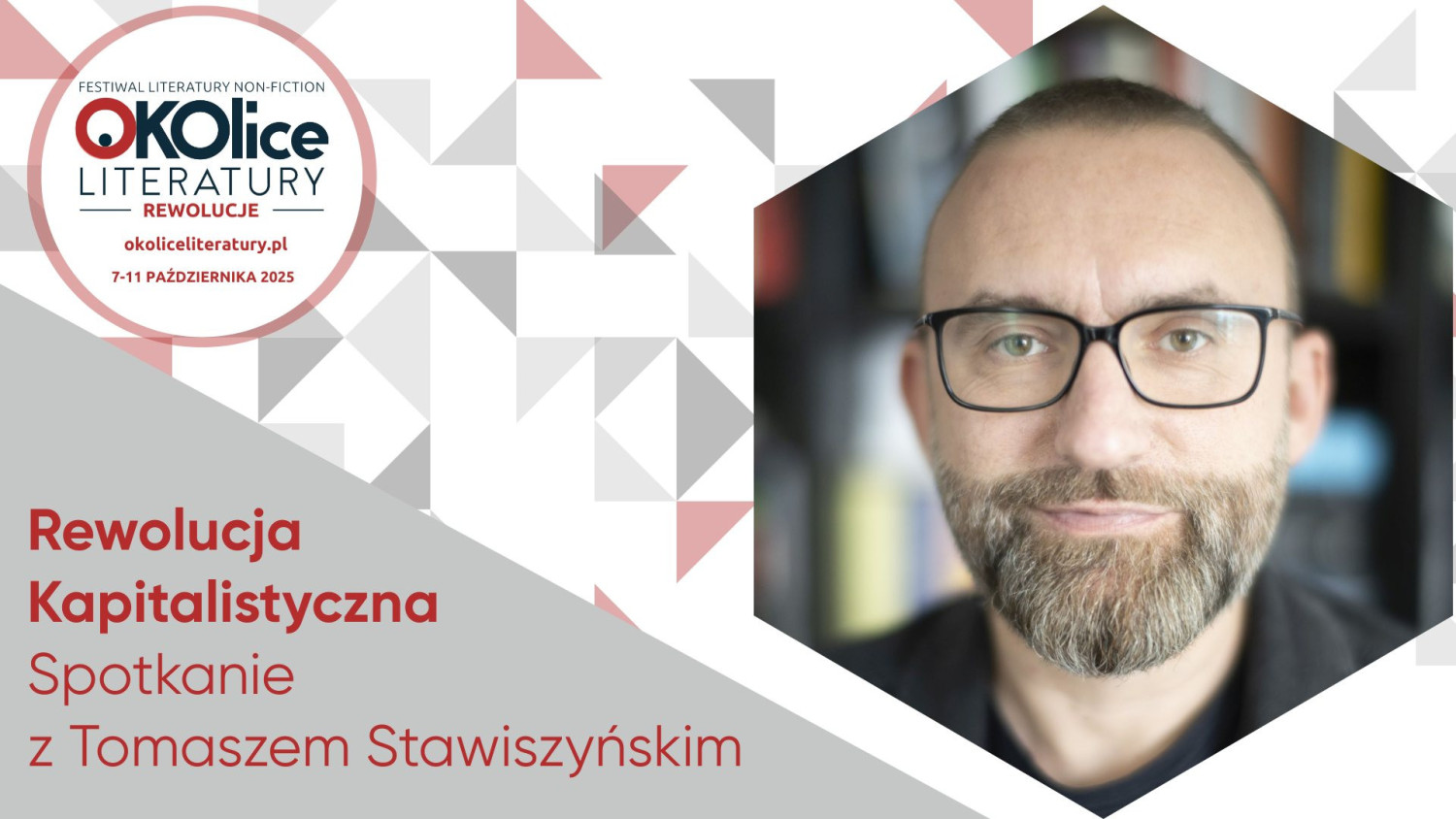 Trzeba wytyczyć granice. Tomasz Stawiszyński na festiwalu OKOlice Literatury