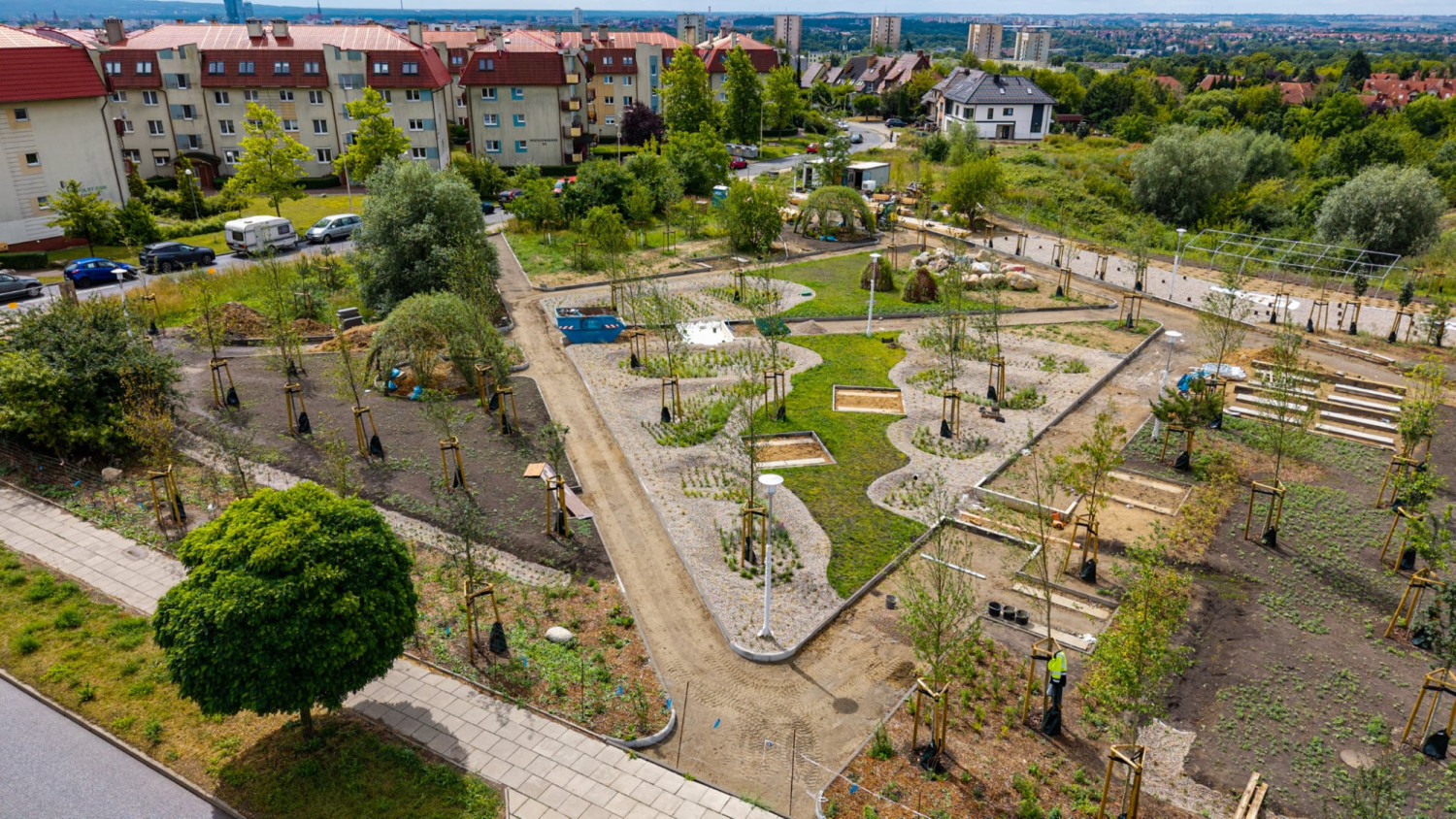 Tak wyglądają wierzbowe altany. Będą częścią nowego szczecińskiego parku [zdjęcia]