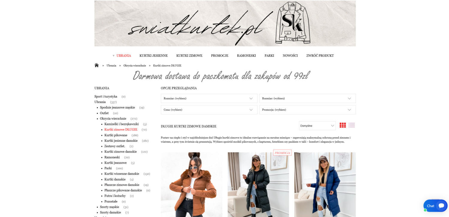 Długie kurtki zimowe damskie – modne fasony i kolory na sezon 2025