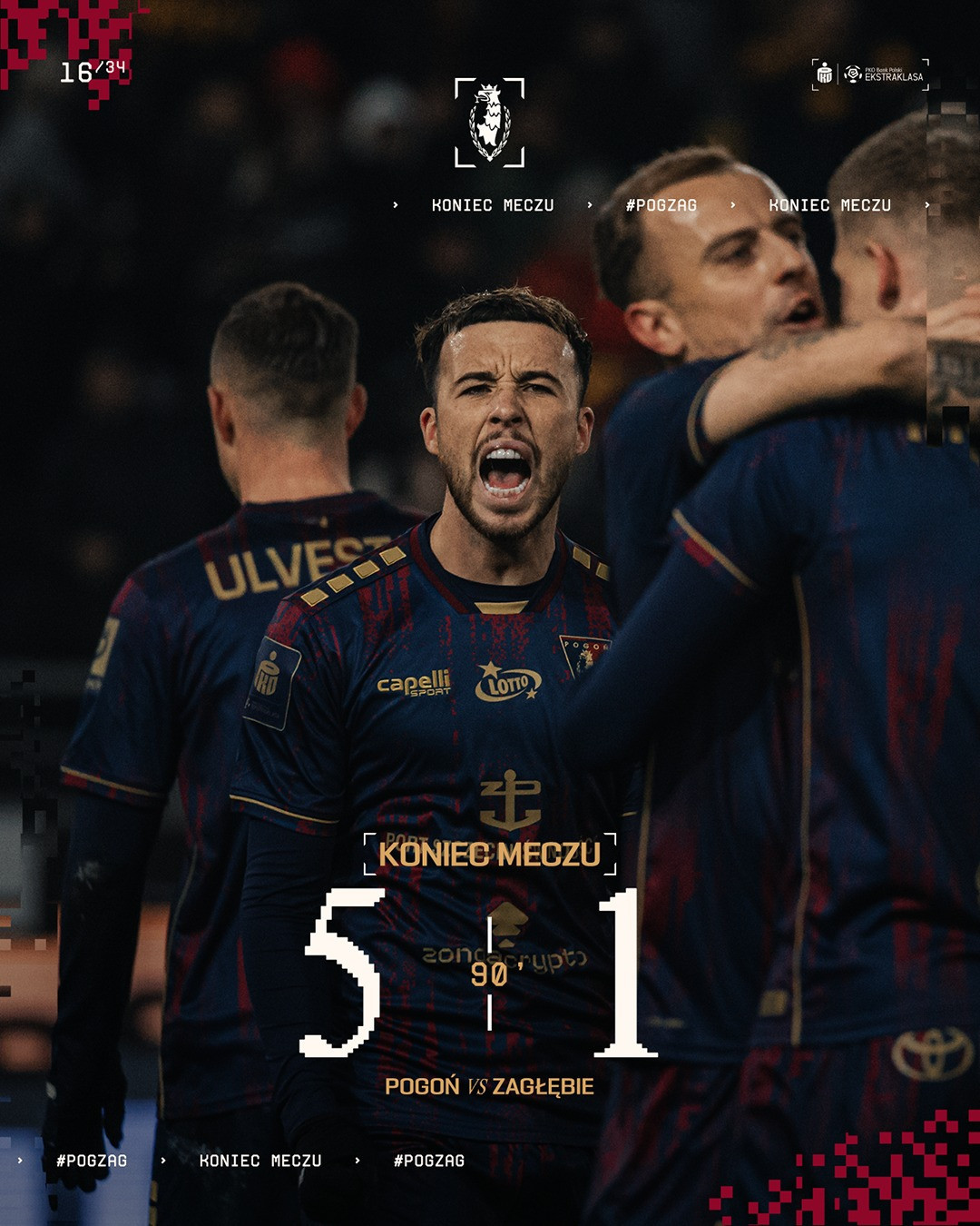 Pogoń rozbija Zagłębie. Bardzo ważne punkty zostają w Szczecinie