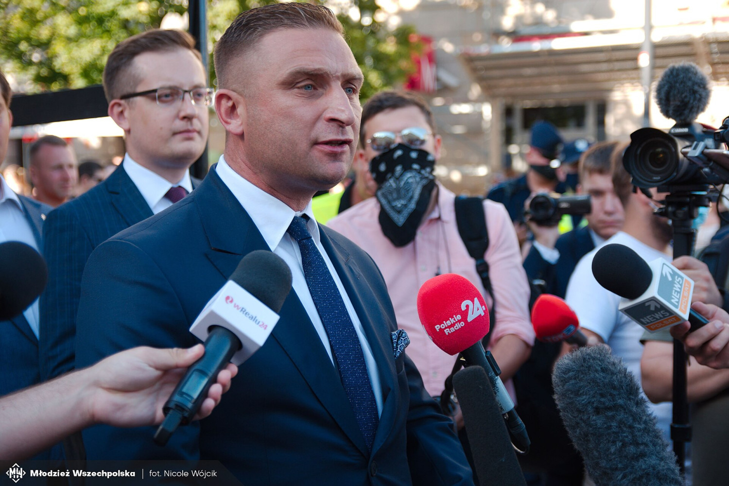 Robert Bąkiewicz przyjeżdża do Szczecina. „Obrońca granic” ma mieć spotkanie otwarte z mieszkańcami