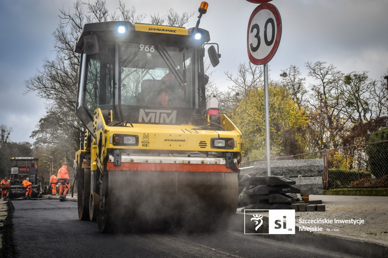 Na Krzemiennej i Smoczej kończy się istotny etap robót [foto]