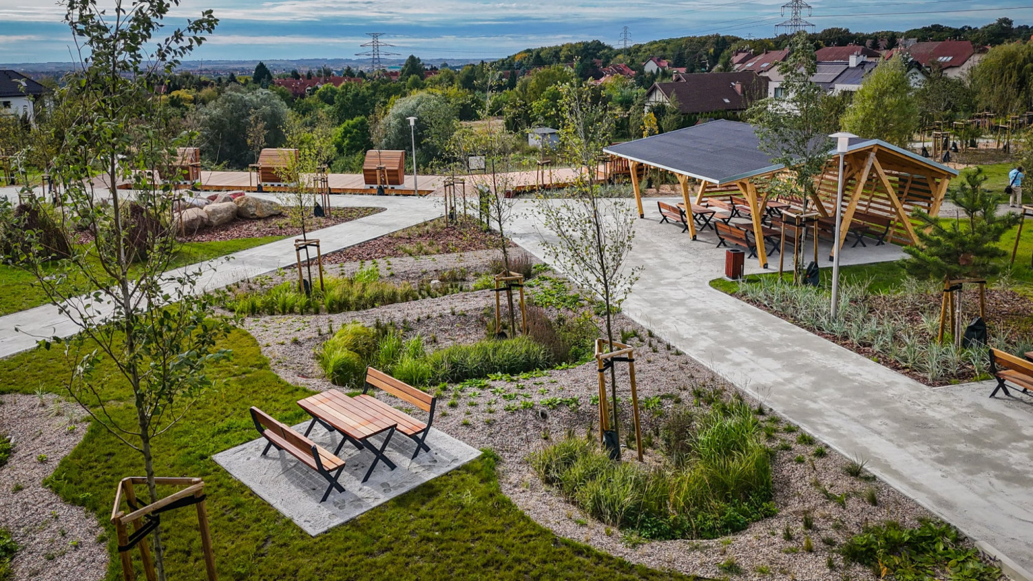Nowy park w Szczecinie już gotowy. Ma szansę stać się nowym ulubionym miejscem spacerów