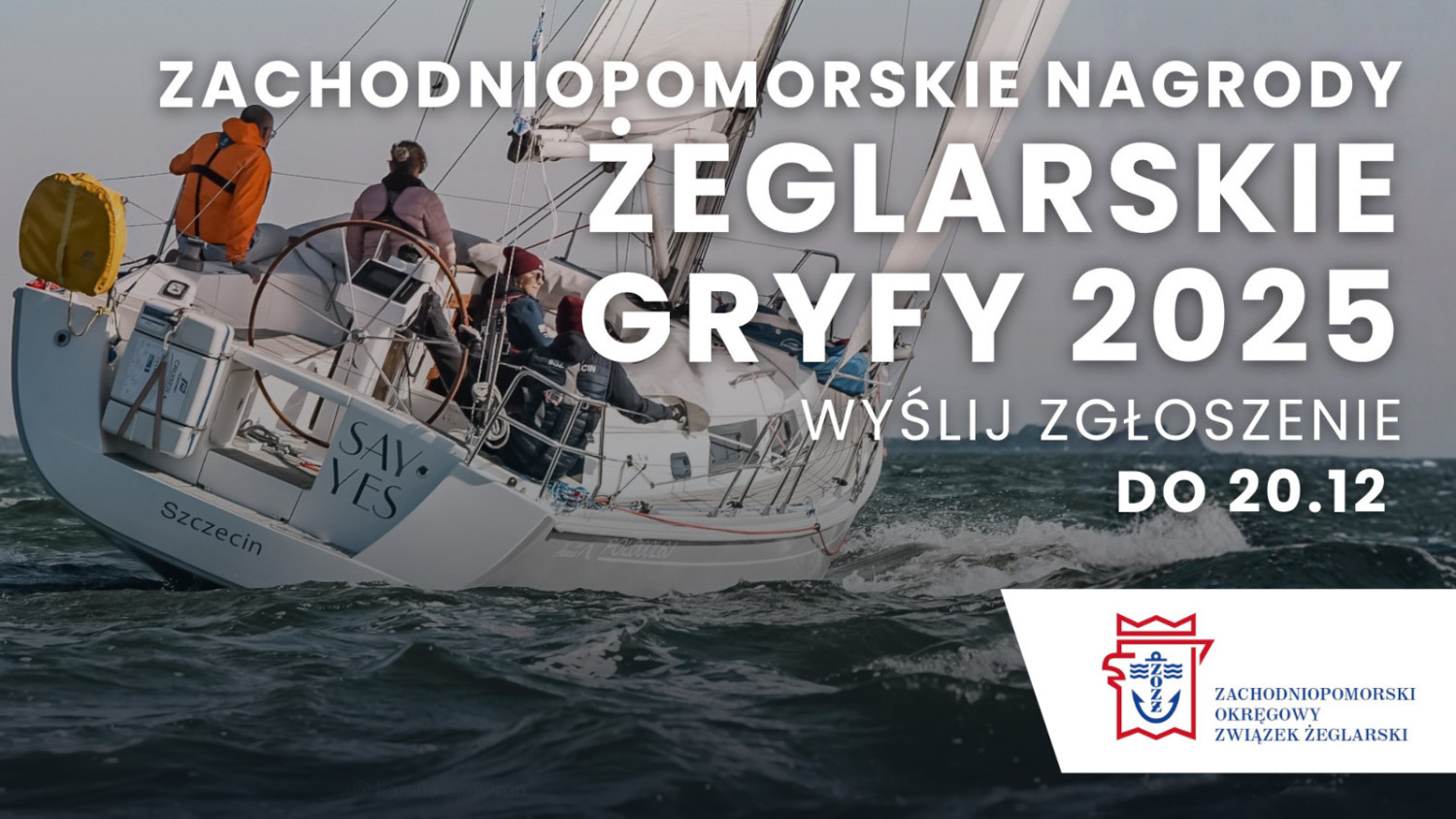 Rusza druga edycja „Żeglarskich Gryfów”. Trwa zgłaszanie kandydatów do nagród