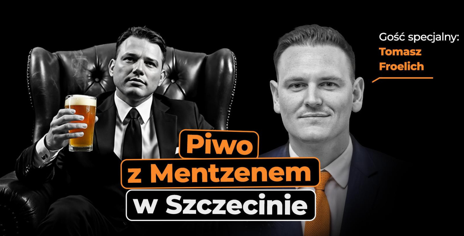 Europoseł z AfD wypije w Szczecinie piwo z Mentzenem