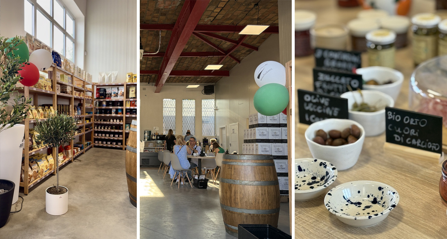 Włoskie delikatesy i nowy aperitivo bar w Szczecinie. Toskania bliżej, niż myślisz