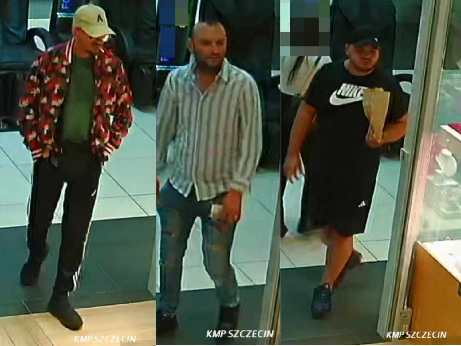 To oni okradli jubilera w Outlet Parku. Policja publikuje wizerunek złodziei
