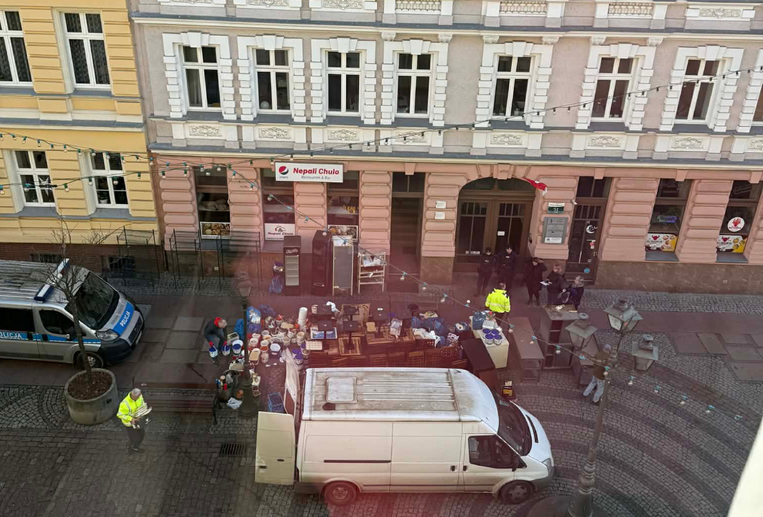 Restauracja z deptaka Bogusława wyeksmitowana. „Rzeczy dłużnika wystawione na zewnątrz”