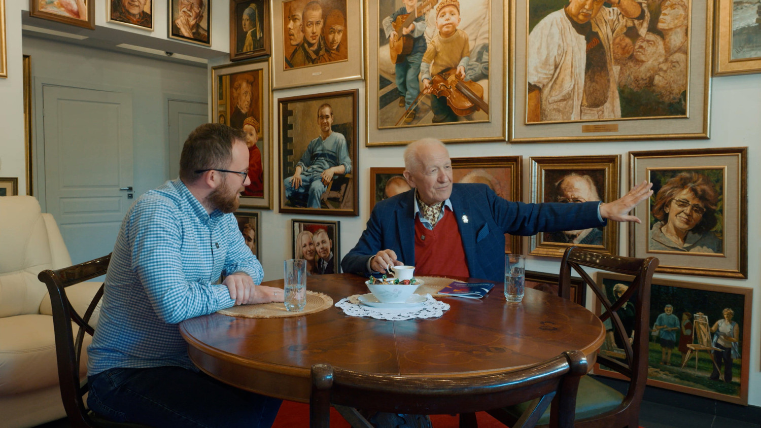 Malował prezydentów i rektorów, a jego obrazy zdobią szczecińską katedrę - Mieczysław Chruściel