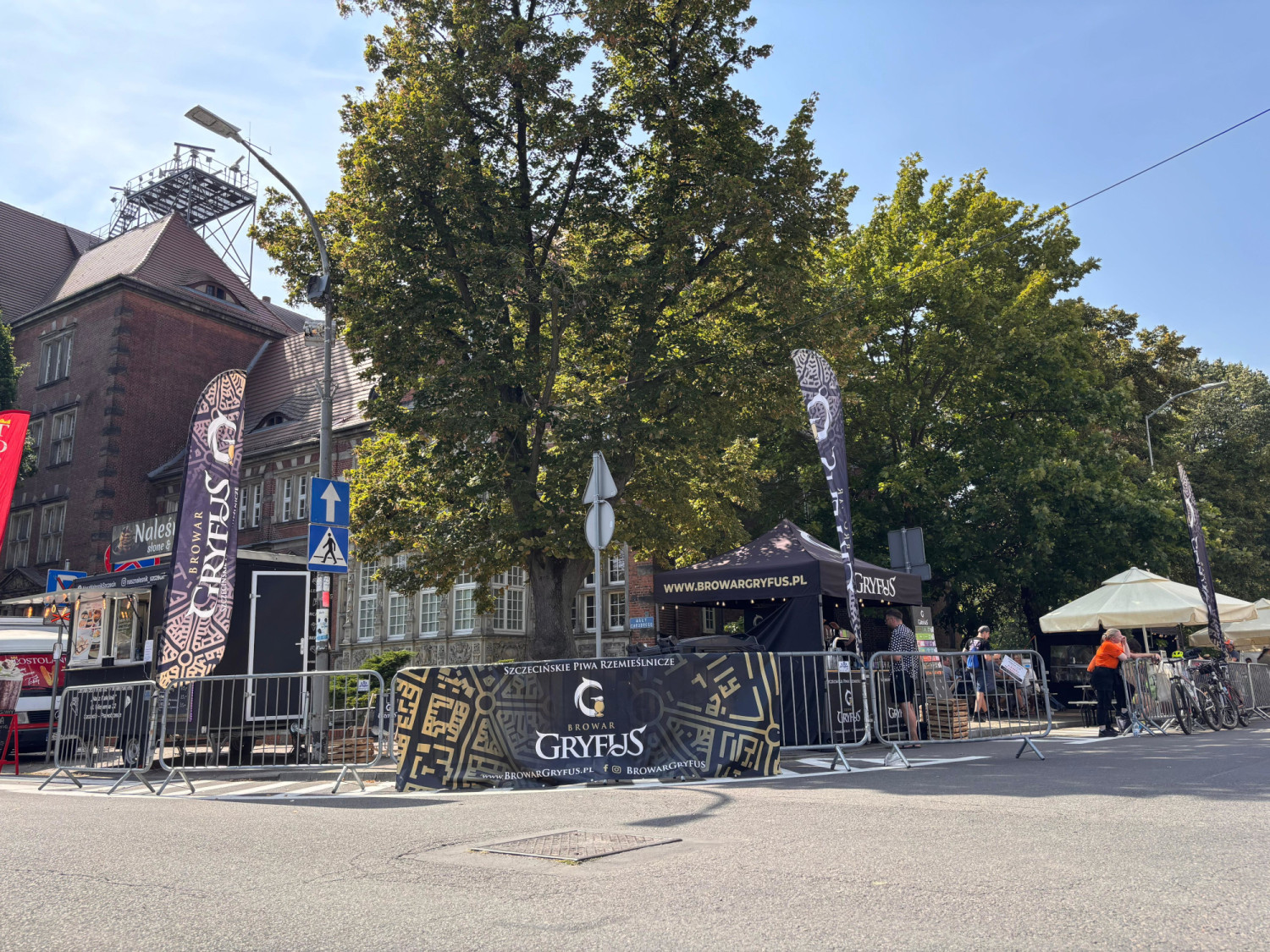 Szczeciński browar kraftowy Gryfus otworzył specjalną strefę na Żaglach 2025