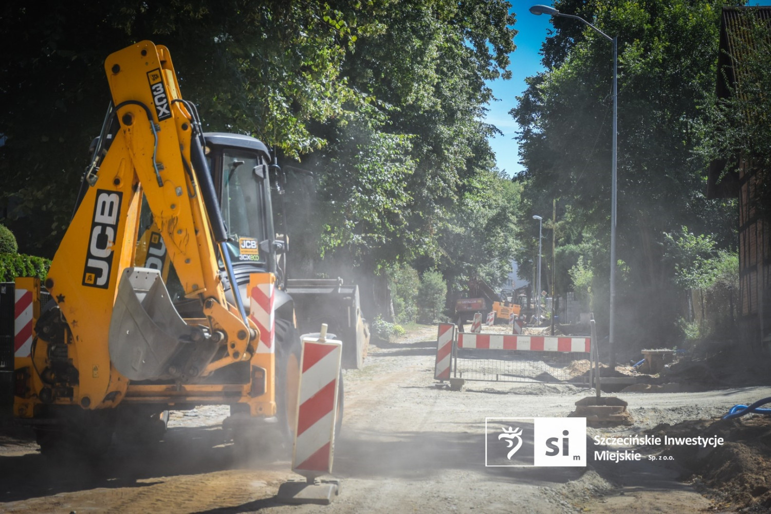Nowe utrudnienia na przebudowywanej ulicy w Podjuchach