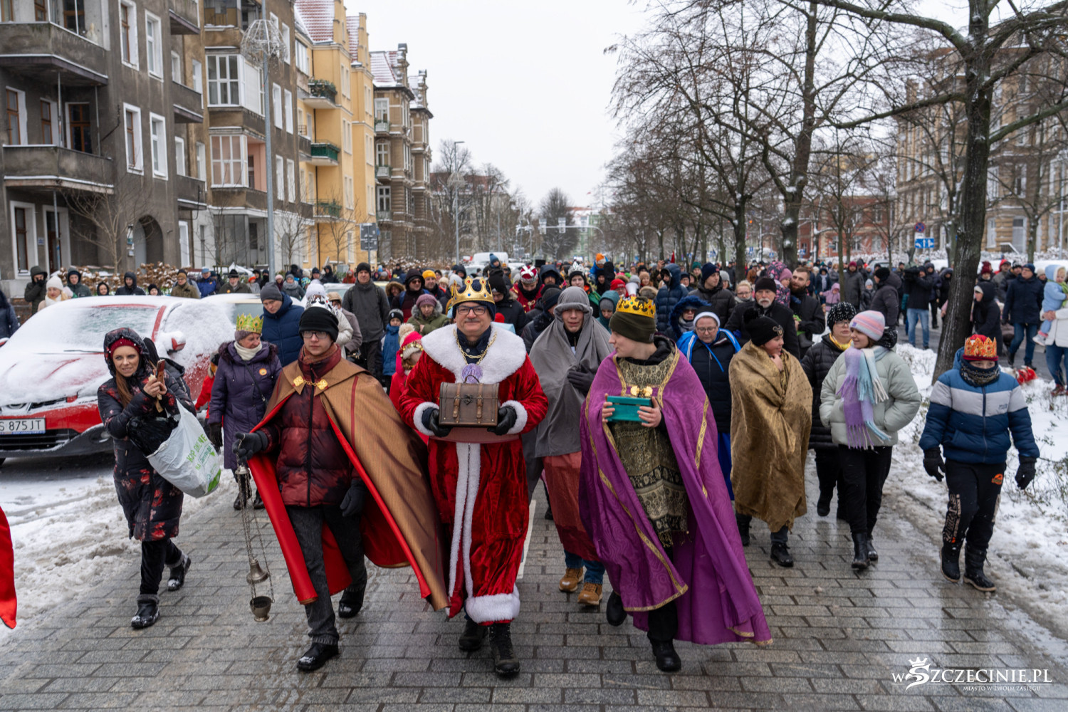 Jasełka, kolędowanie i Trzej Królowie na jednośladach. 6 stycznia tradycyjny Orszak przejdzie ulicami Szczecina