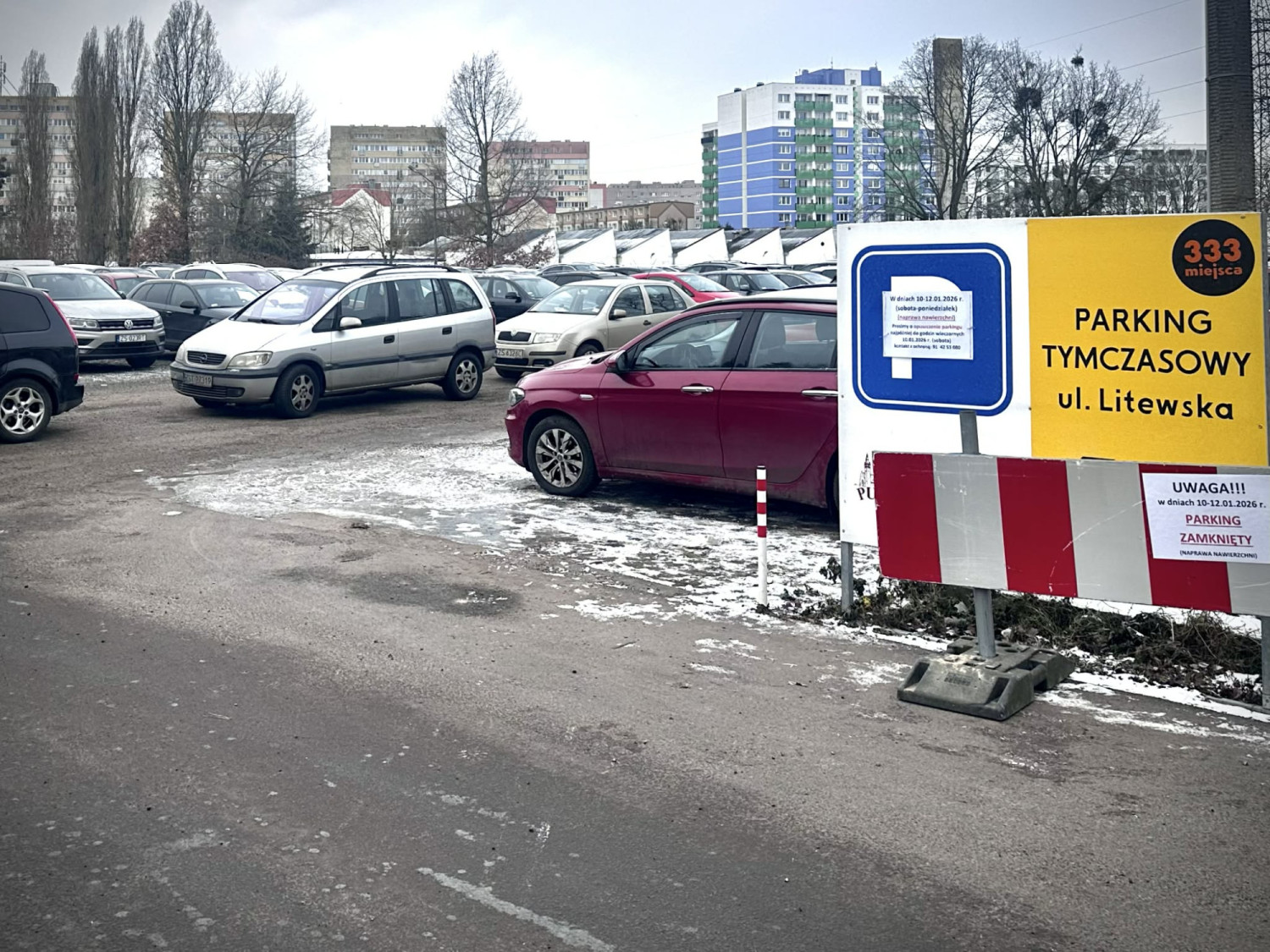 Jeszcze trudniej będzie zaparkować przed szpitalem na Unii Lubelskiej