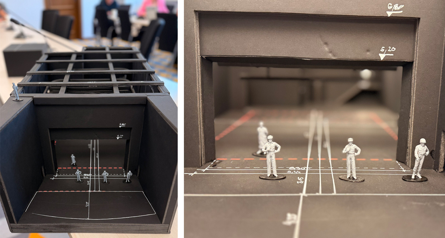 Przynieśli makietę, żeby pokazać jak trudne zadanie przed miastem. „Ta scena jest jedną z najciekawszych w kraju”